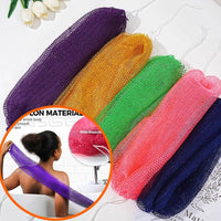 African Net Sponges Authentic Exfoliating Bath Sponge Scrub Deep Cleaning For Smoothing Arm Foot Back Neck Leg Body Skin