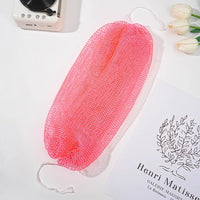 African Net Sponges Authentic Exfoliating Bath Sponge Scrub Deep Cleaning For Smoothing Arm Foot Back Neck Leg Body Skin