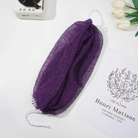 African Net Sponges Authentic Exfoliating Bath Sponge Scrub Deep Cleaning For Smoothing Arm Foot Back Neck Leg Body Skin